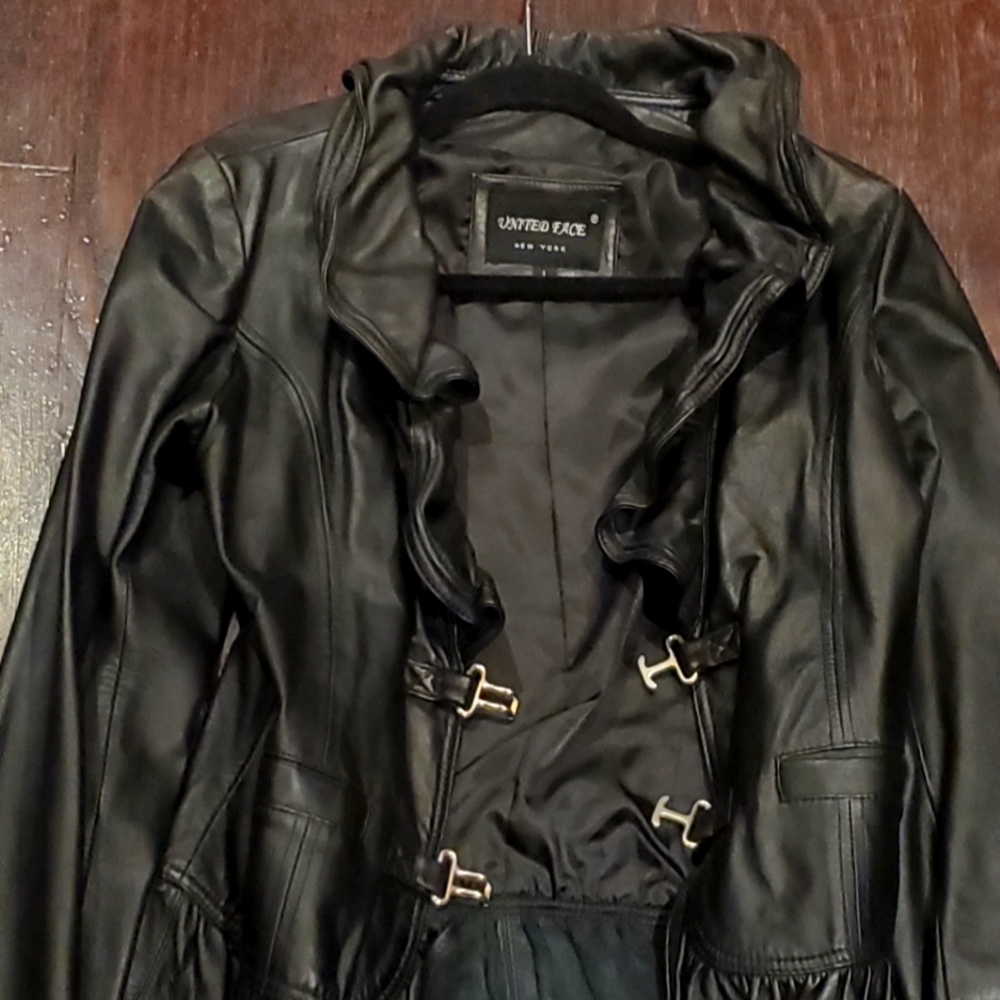 Leather jacket